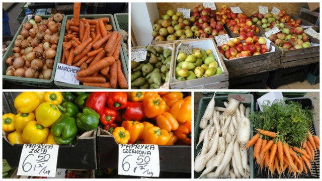 Ceny warzyw i owoców na targowisku w Kartuzach [ZDJĘCIA]