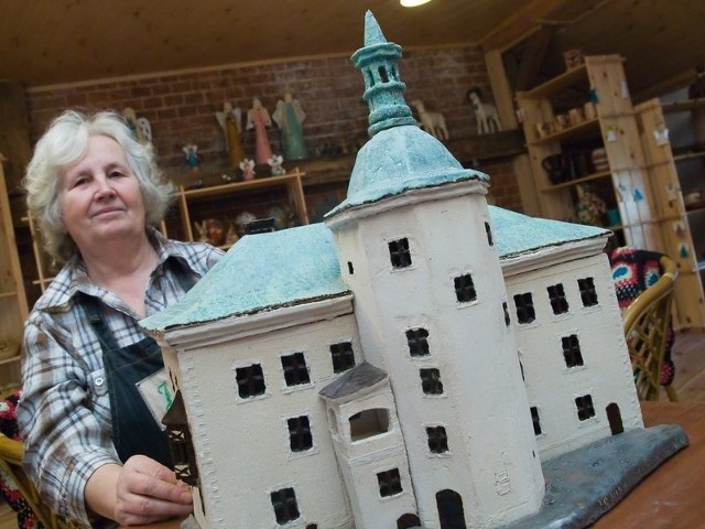 Miniatura Zamku Książąt Pomorskich to pierwszy zabytek, który zbudowała pani Janina. 