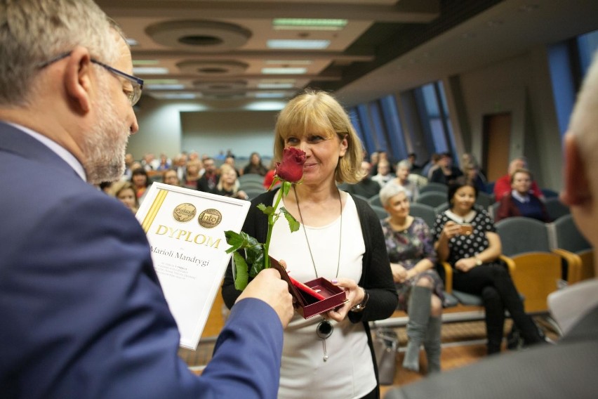 "Nauczyciel na medal" - gala w WSZiA w Opolu.