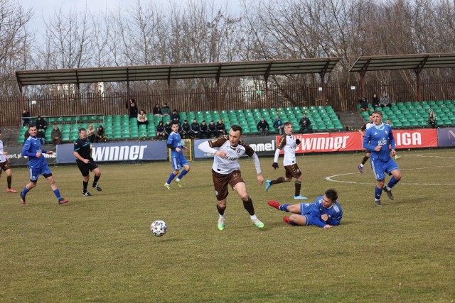 19.02.2022, Kraków: sparing Garbarnia - Unia Tarnów