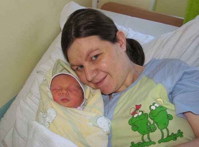 Hubert Bagiński urodził się w sobotę, 20 kwietnia. Ważył 3250 g i mierzył 55 cm. Jest pierwszym dzieckiem Małgorzaty i Krzysztofa z Ostrowi Mazowieckiej
