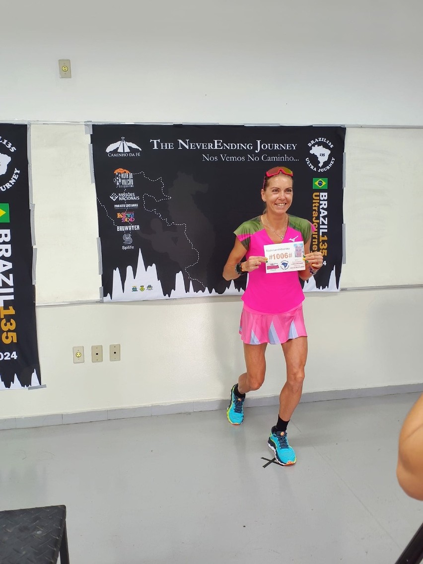 W Brazylii. Edyta Lewandowska z rekordem ultramaratonu na dystansie 217 km! 