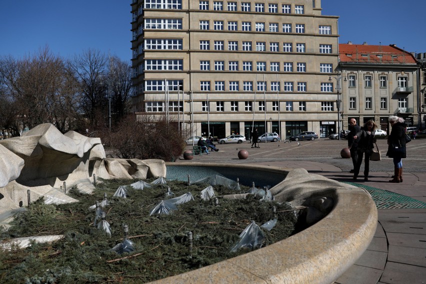 Kraków. Kiedy zostanie uruchomiona fontanna na placu Szczepańskim [GALERIA]