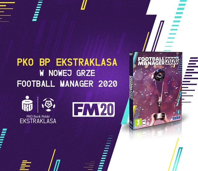 Premiera gry Football Manager 2020 z PKO Bank Polski Ekstraklasą