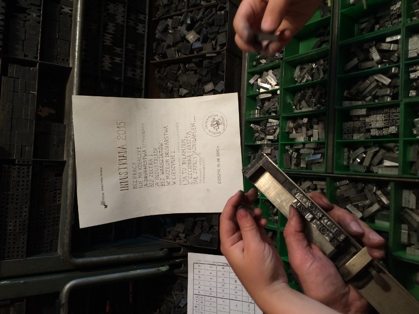 Industriada 2015 - Muzeum Drukarstwa w Cieszynie