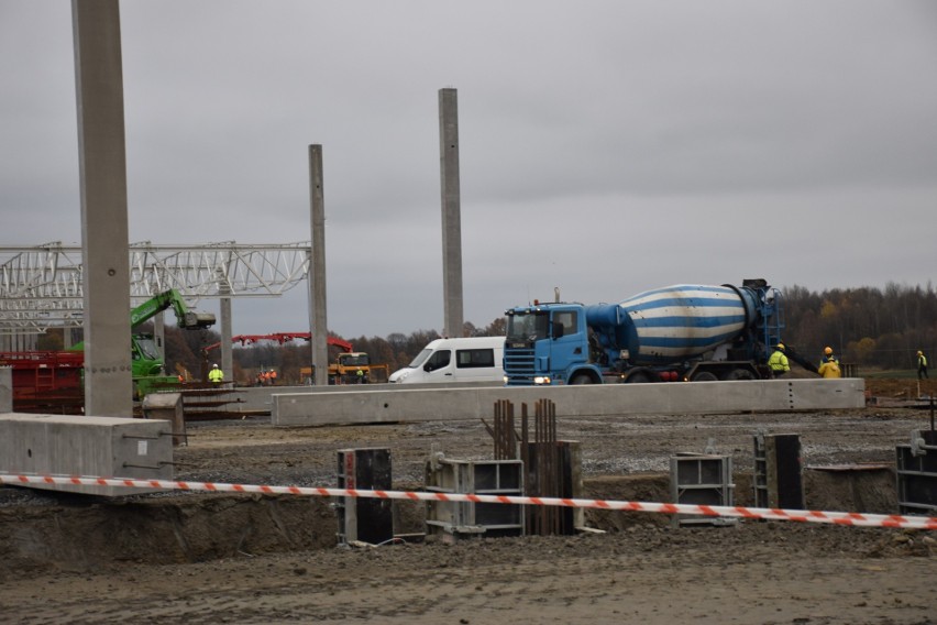 Budowa nowej fabryki Eko Okien w Wodzisławiu