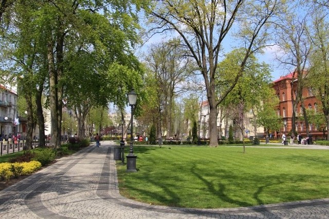 Park Solidarności w Ełku