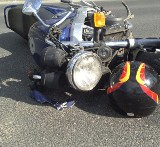 Śmiertelny wypadek motocyklisty na lotnisku w Kołobrzegu