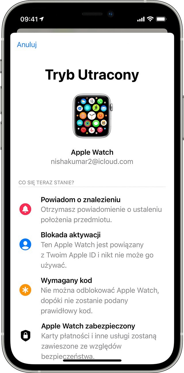 Jeśli nasz iPhone lub inne urządzenie Apple zostało...