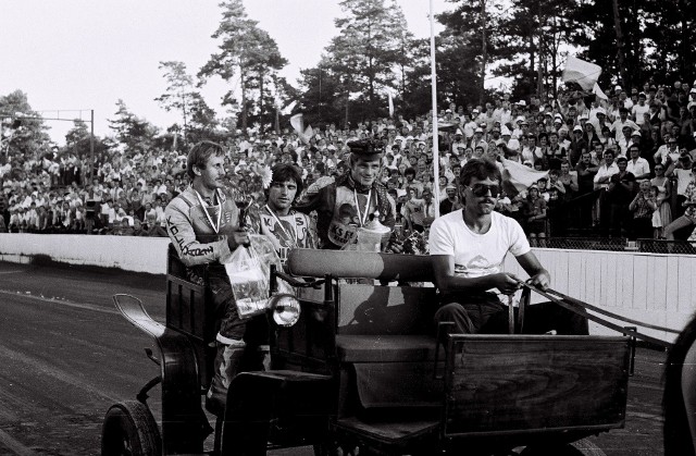 Andrzej Huszcza, legendarny żużlowiec Falubazu Zielona Góra, 22 lipca 1982 roku zdobył tytuł mistrza Polski.