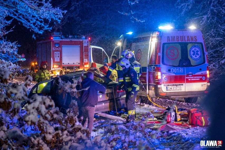 Wypadek na drodze wojewódzkiej nr 396, 28.11.201