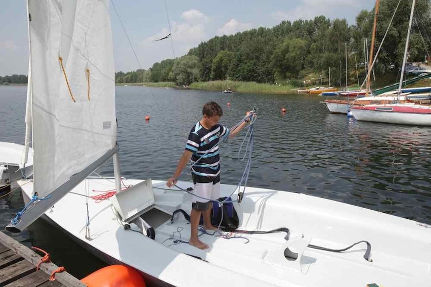 Pogoria Dąbrowa Górnicza nauka żeglarstwa