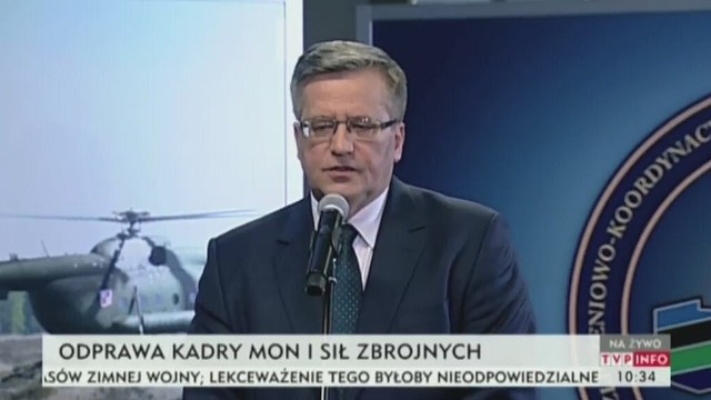 Odprawa sił zbrojnych odpowiedzią na pogorszenie bezpieczeństwa na wschód od Polski