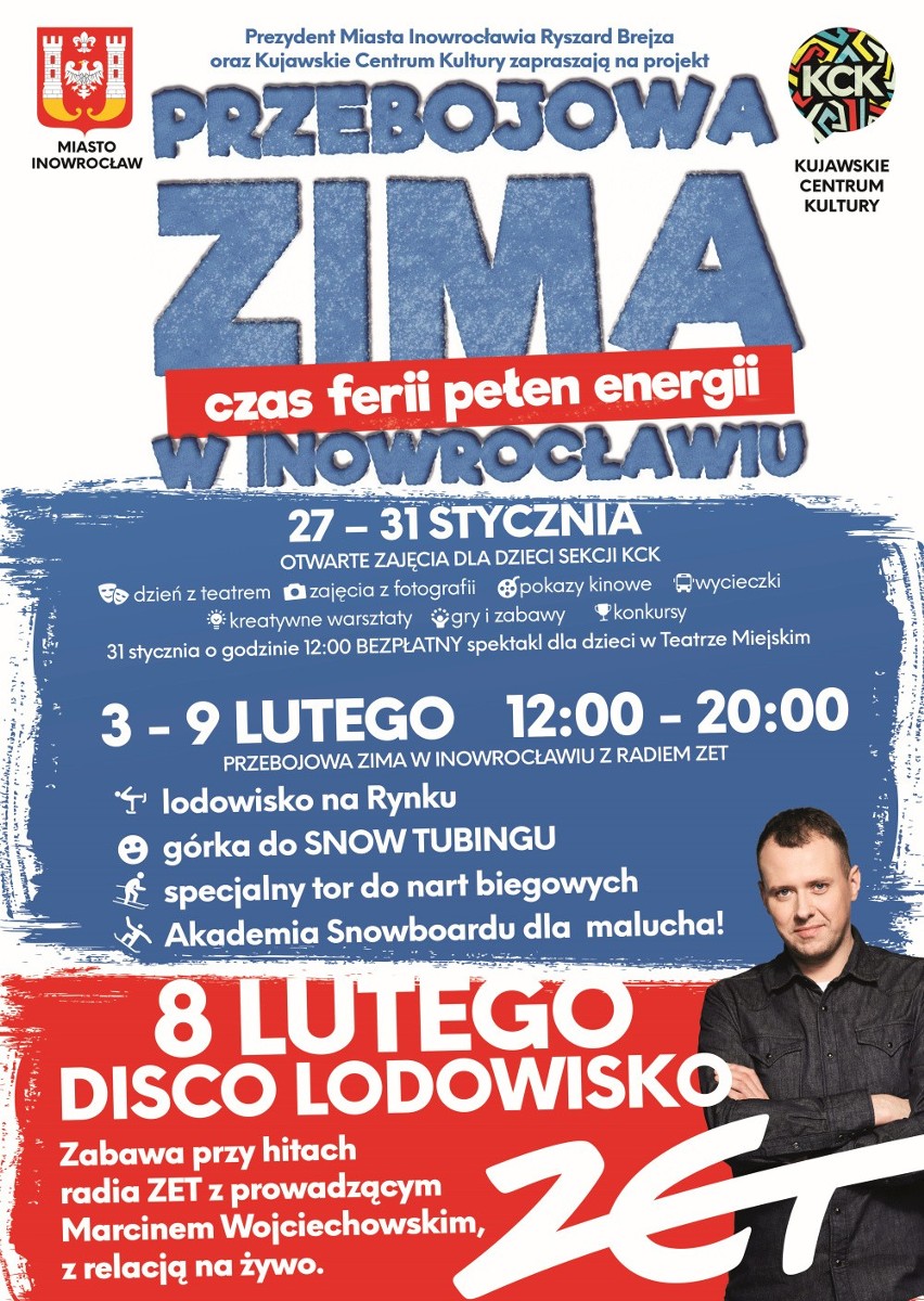 Ferie zimowe w Inowrocławiu. Będzie się działo!