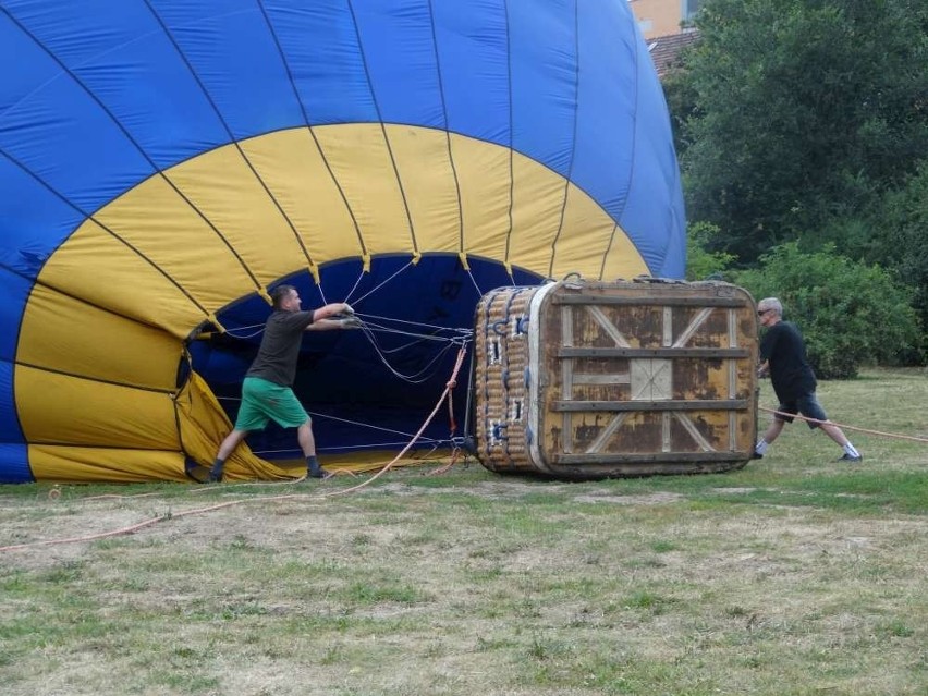 Balon nad Poznaniem