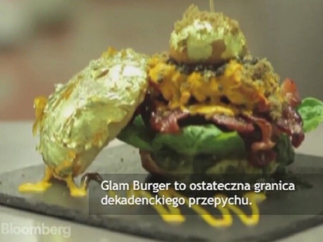 Burger powlekany złotem kosztuje 1100 funtów