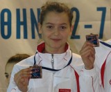 Marika Chrzanowska na podium mistrzostw Polski seniorów