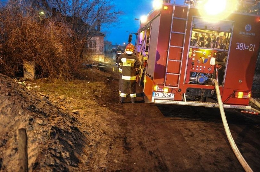 Pożar w Lesznie. W środę wieczorem ktoś najprawdopodobniej...