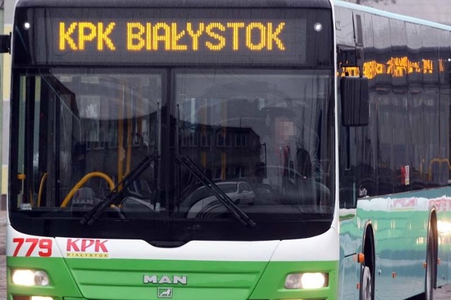 Do rozpylenia gazu doszło w autobusie linii 100 obsługiwanego przez KPK Białystok