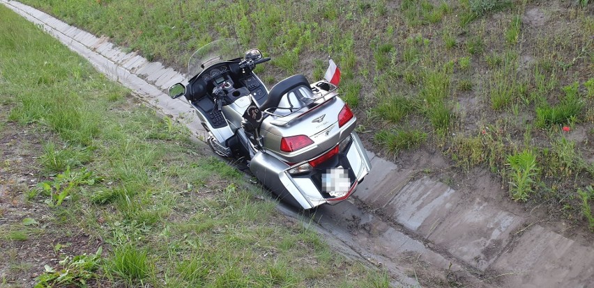 Śmiertelny wypadek motocyklisty w Baldramie pod Kwidzynem 2.06.2019. Nie żyje 60-letni mężczyzna 