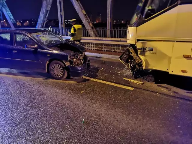 Dziś wieczorem doszło do groźnego wypadku w Grudziądzu.