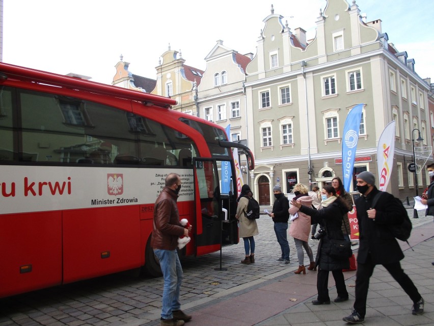 Krew można będzie oddawać w niedzielę na opolskim Rynku.