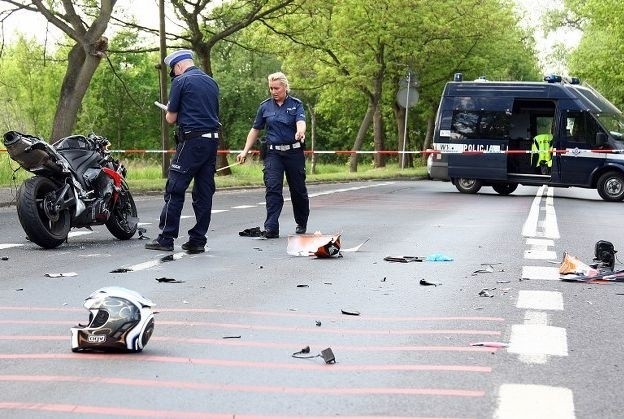 Śmiertelny wypadek na ul. Przestrzennej w Szczecinie.