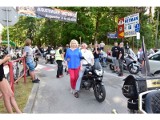 Augustów. Burmistrz prowadził motocyklistów ulicami miasta podczas augustowskich Motonocy [ZDJĘCIA]