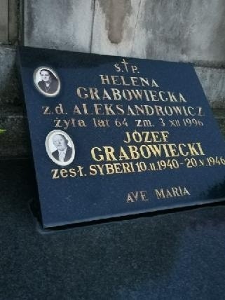 Pułkownik Józef Grabowiecki został pochowany w Żarnowie. Przez całe życie walczył o wolność i prawdę historyczną