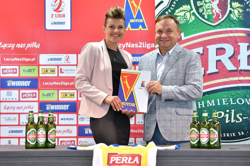 Motor Lublin i Perła zagrają razem w nadchodzącym sezonie. Nowa umowa lubelskiego klubu ze strategicznym partnerem