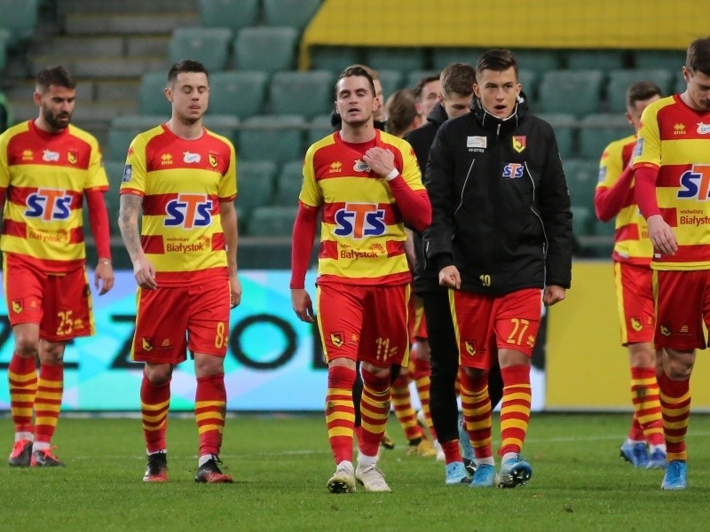 Jagiellonia Białystok przegrała z Legią Warszawa 0:4 w meczu...