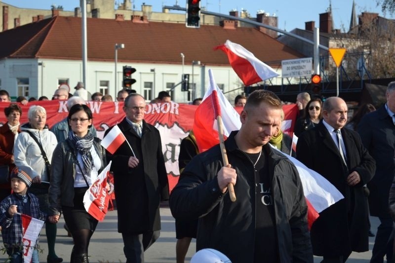 Częstochowa. Marsz Niepodległości środowisk prawicowych