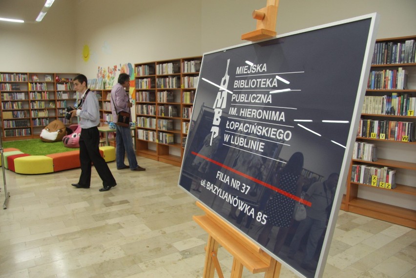 Otwarcie nowej biblioteki przy ul. Bazylianówka