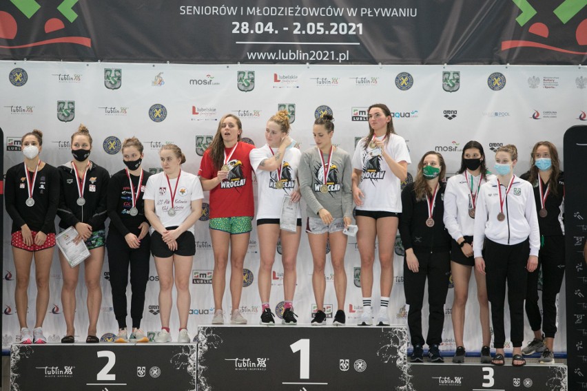 AZS UMCS Lublin najlepszą drużyną pływackich mistrzostw Polski seniorów. Zobacz zdjęcia