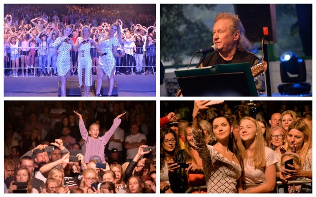 Janusz Laskowski oraz Top Girls - to gwiazdy tegorocznych dożynek w Chodczu. Tłumy fanów bawiło się na koncertach zespołów. Wideo: Top Girls na scenie w Chodczu
