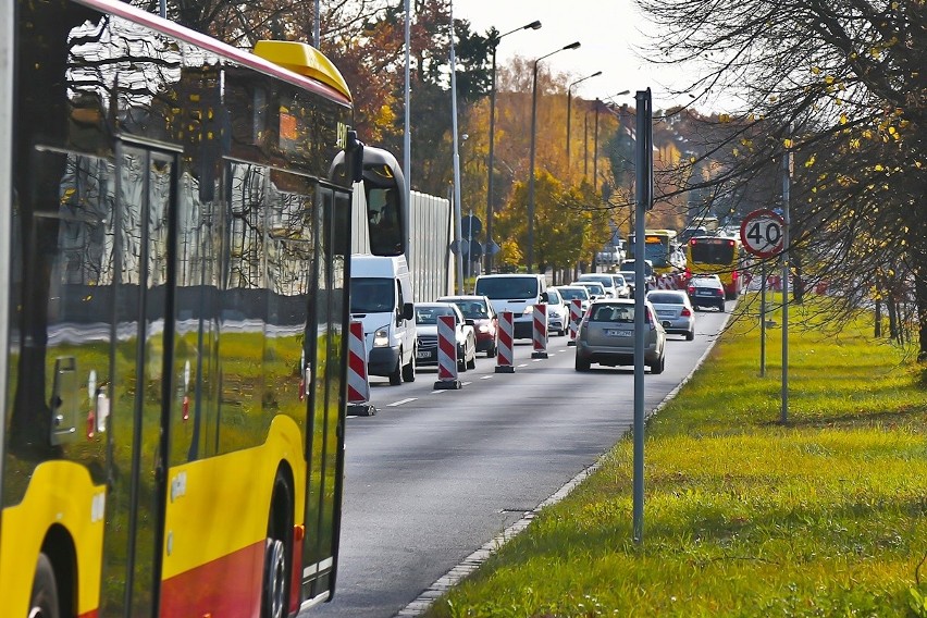 Most Jagielloński bez nawierzchni, trwa remont. Tworzą się tam korki [ZDJĘCIA]