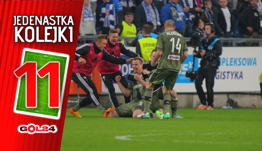 Jedenastka 28. kolejki LOTTO Ekstraklasy według GOL24 [GALERIA]