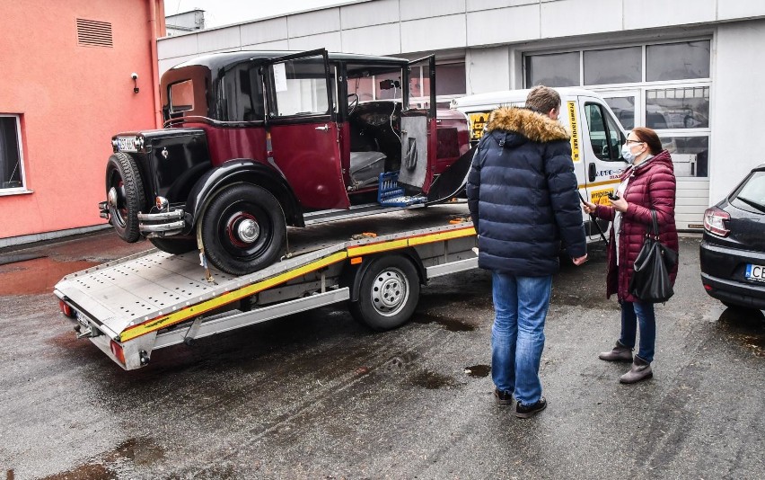 Zabytkowy Citroën C4 wersja Grand Tourismus z 1931 roku w...