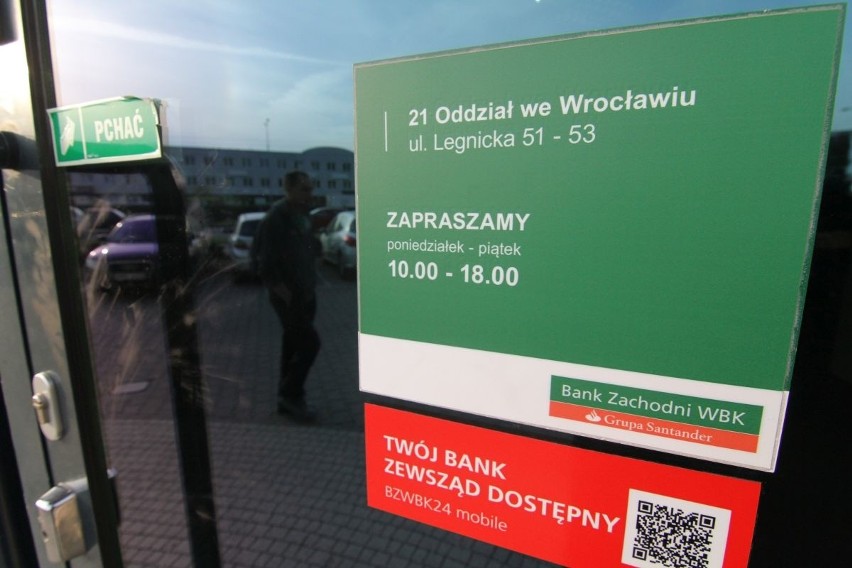Napad na Bank Zachodni WBK przy ul. Legnickiej we Wrocławiu