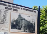 Tu była synagoga. Postawiono tablicę informującą o historii kcyńskich Żydów. W Szubinie też pamiętają