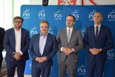 Spotkanie polityków PiS i Suwerennej Polski w Lęborku