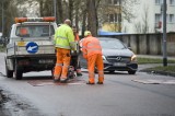 Wyszczerbione progi na ul. Wańkowicza w Koszalinie zostały naprawione. Wkrótce znikną z ulicy