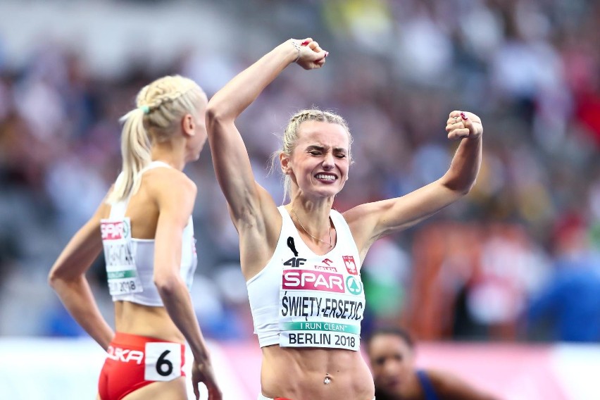 Justyna Święty-Ersetic zdobyła złoty medal w biegu na 400 m