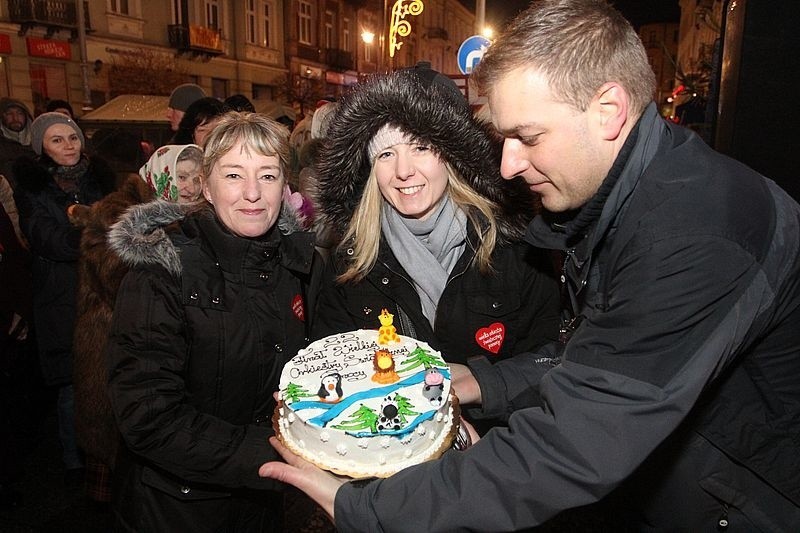 WOŚP w Kielcach - scena powiatu kieleckiego