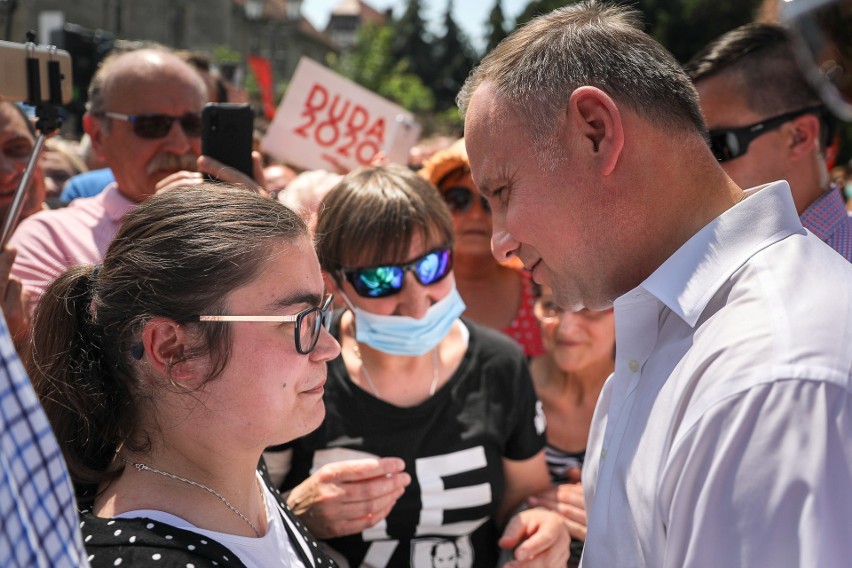 Prezydent Andrzej Duda w Brzegu.