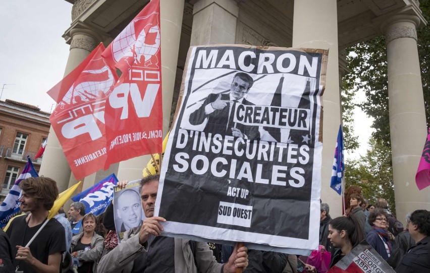Francja: Wielkie protesty przeciwko polityce Macrona