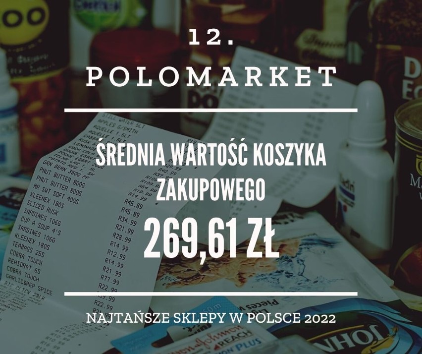 Najtańsze sklepy w Polsce - nowy ranking 2022. Gdzie zrobimy...