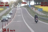 Droga nr 17 pod Krasnystawem: Dwóch motocyklistów pędziło 146 km/h i 164 km/h (WIDEO)