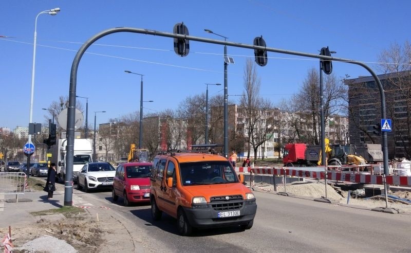 Remont skrzyżowania ul. Dąbrowskiego i al. Śmigłego - Rydza