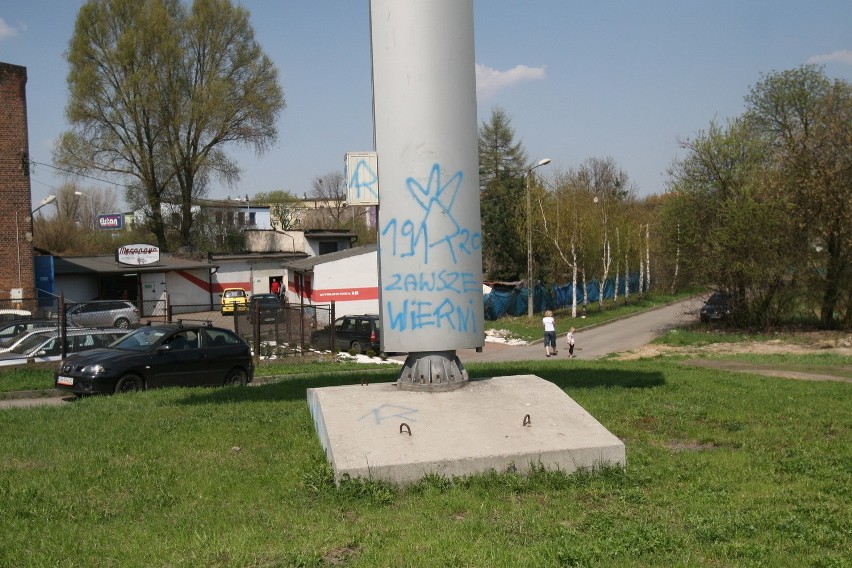 Wielkie Derby Śląska 2013 Górnik - Ruch: Wojna na murach trwa od lat [ZDJĘCIA]